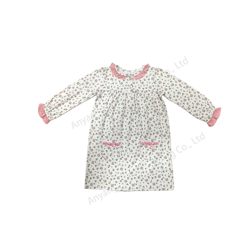 Girls nightgown girls nighty sleepwear