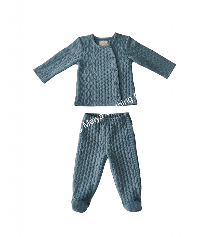 Baby 2pc set  cable knit 